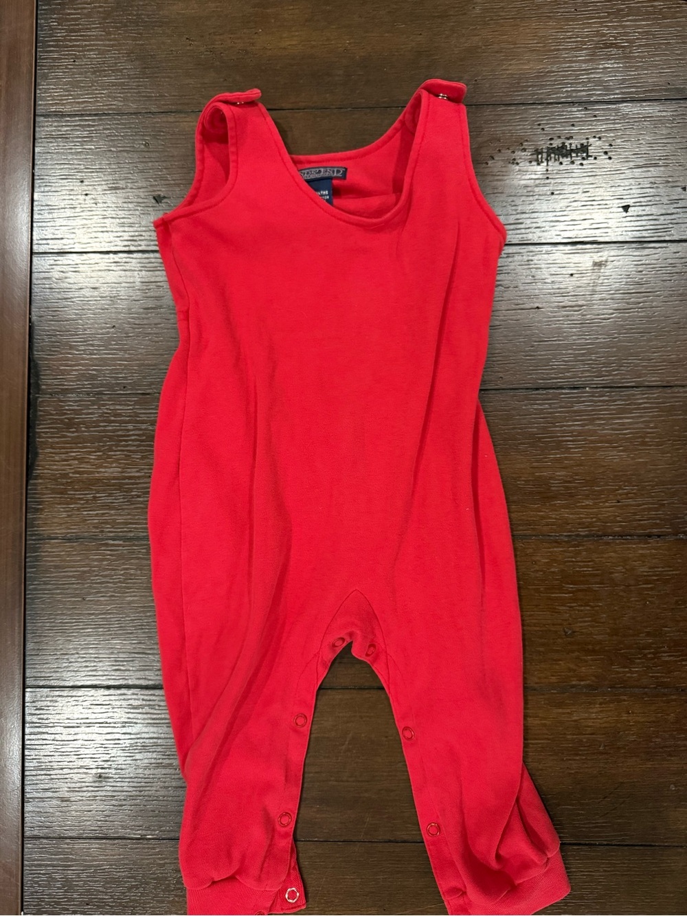 Lands' End Vintage Baby Romper